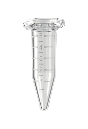 艾本德Eppendorf Tubes? 5.0 mL 帶鎖扣蓋，啟動套裝, 5.0 mL, 400 個離心管（2 盒， 每盒 2 包ｘ100 個），2 個離心管架（可放置 12 個離心管），白色；8 